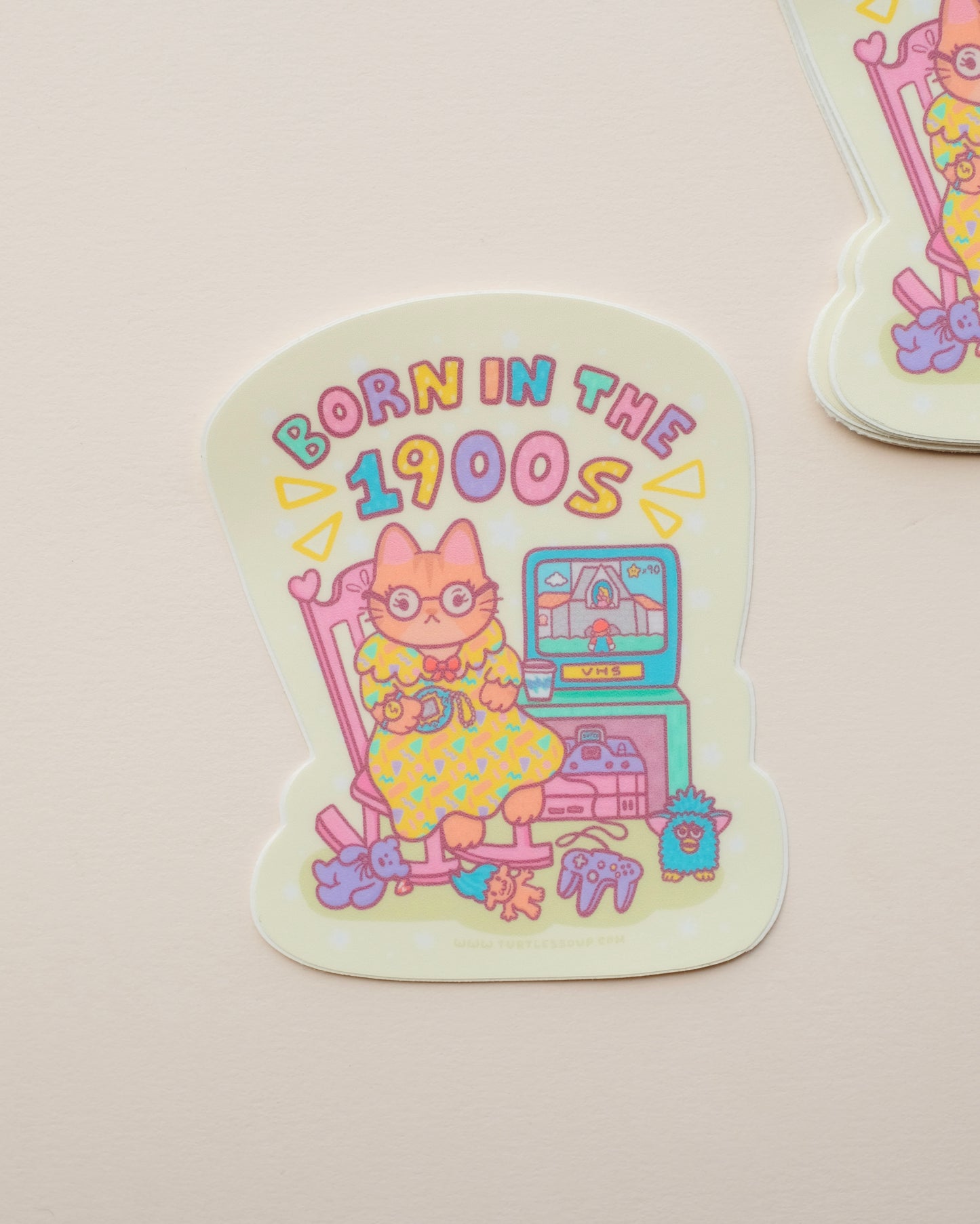 Born in the 1900s Sticker