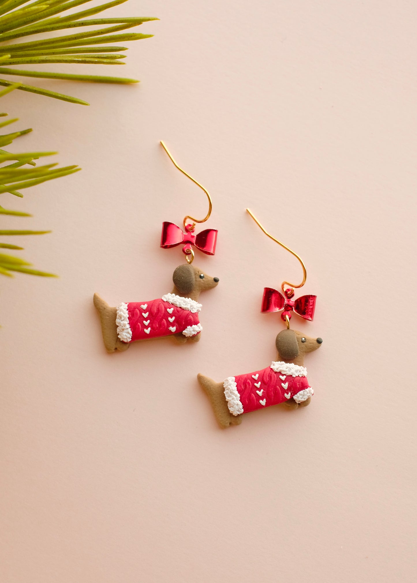 Dachshund Sweater Earrings