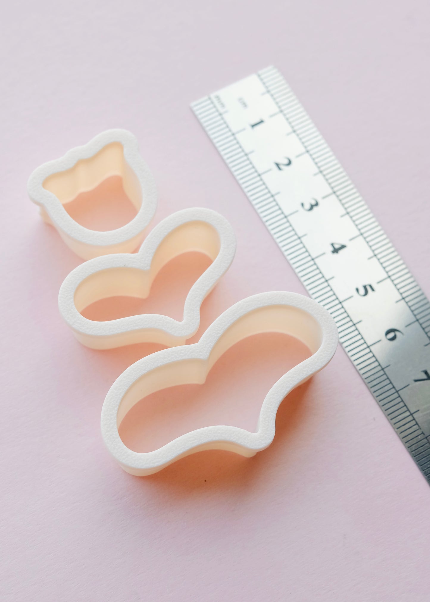3 pc Flower Shape Clay Cutter S.H.