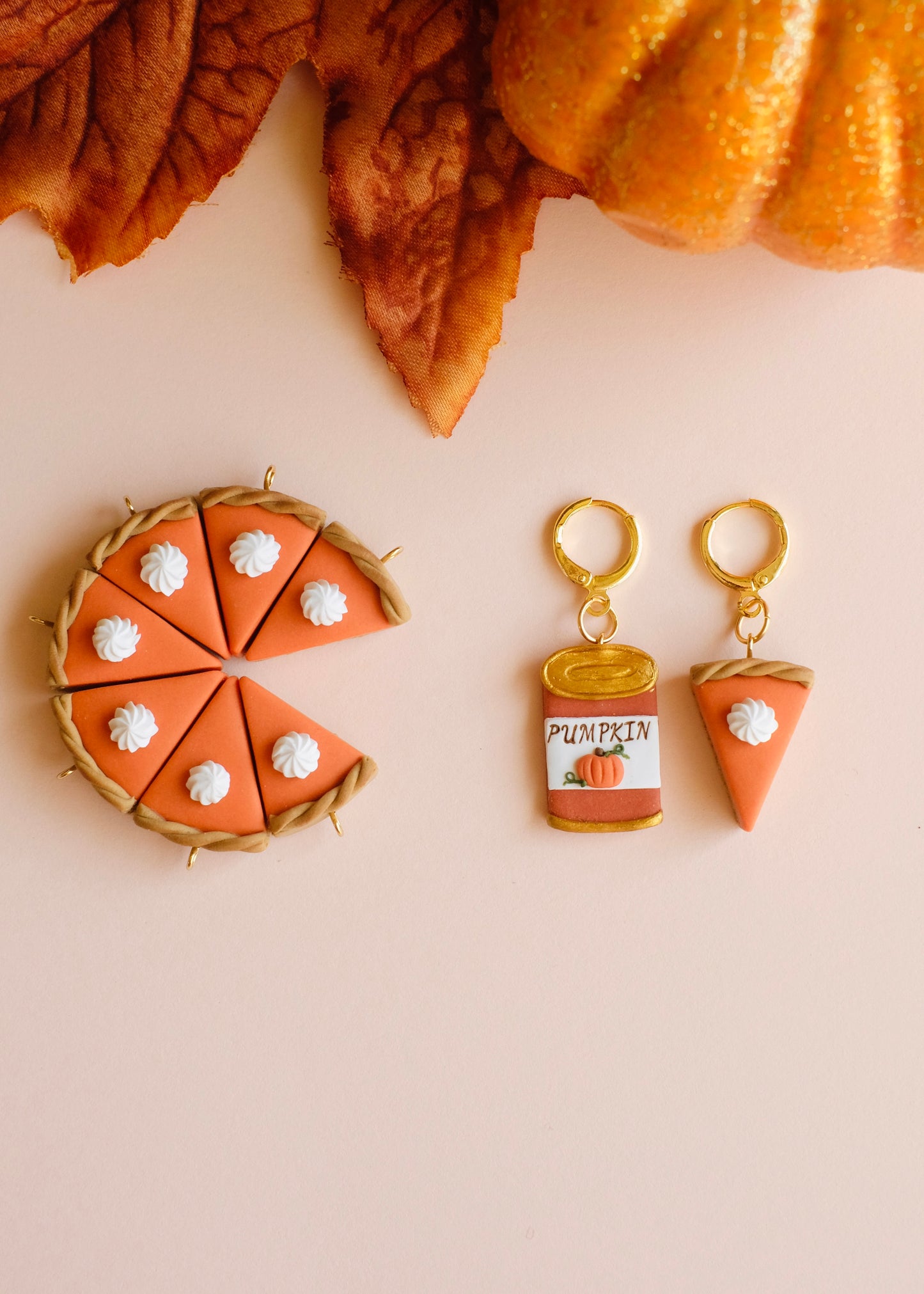 Homemade Pumpkin Pie Earrings ⋆LOW STOCK⋆