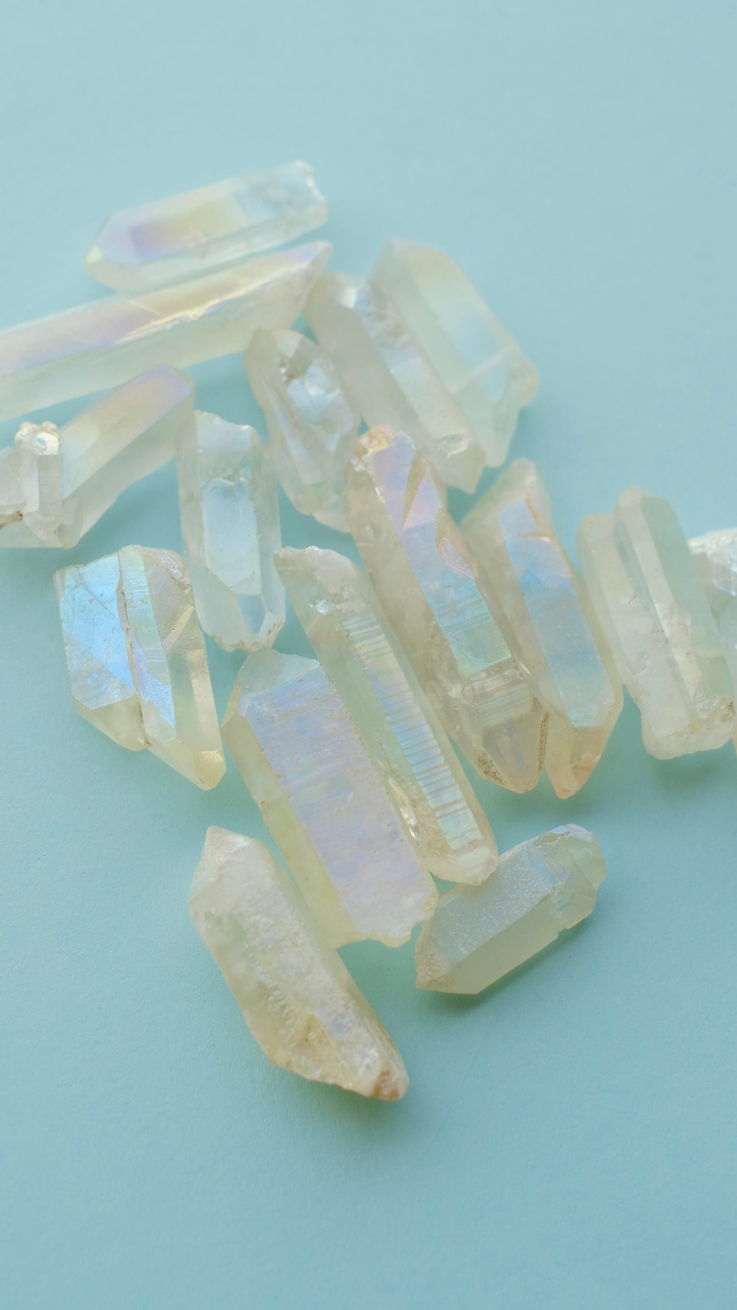 Angel Aura Quartz Crystal Beads S.H.