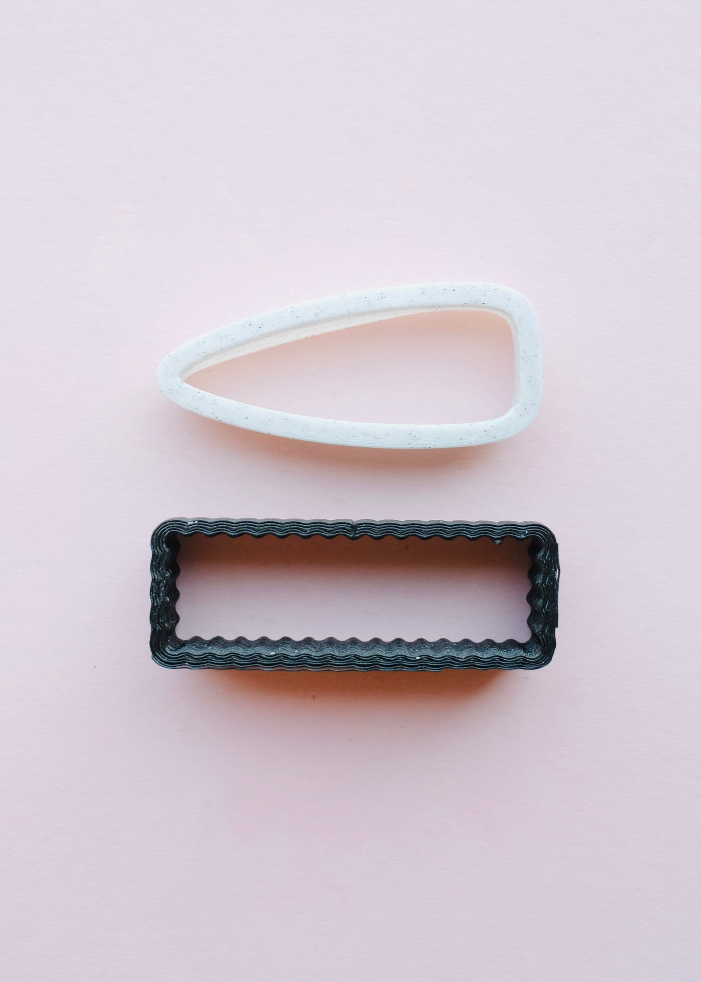 2 pc Hair Clip Clay Cutters S.H.