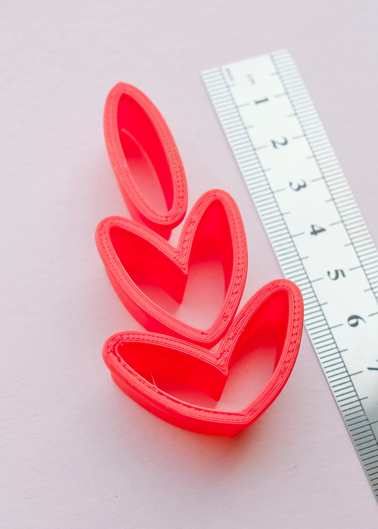 3 pc Leaf Shape Clay Cutter S.H.