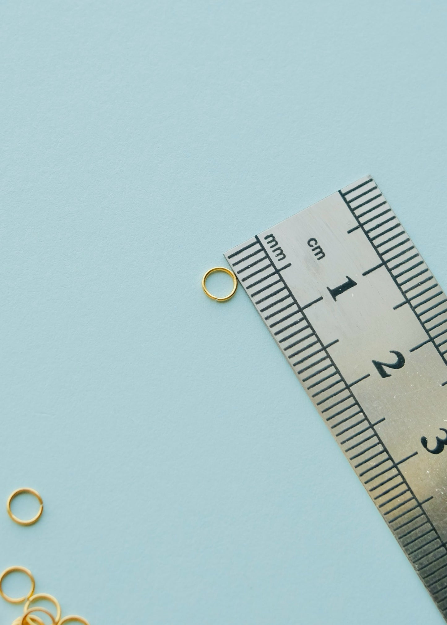 Gold-Plated 4mm Jump Rings S.H.