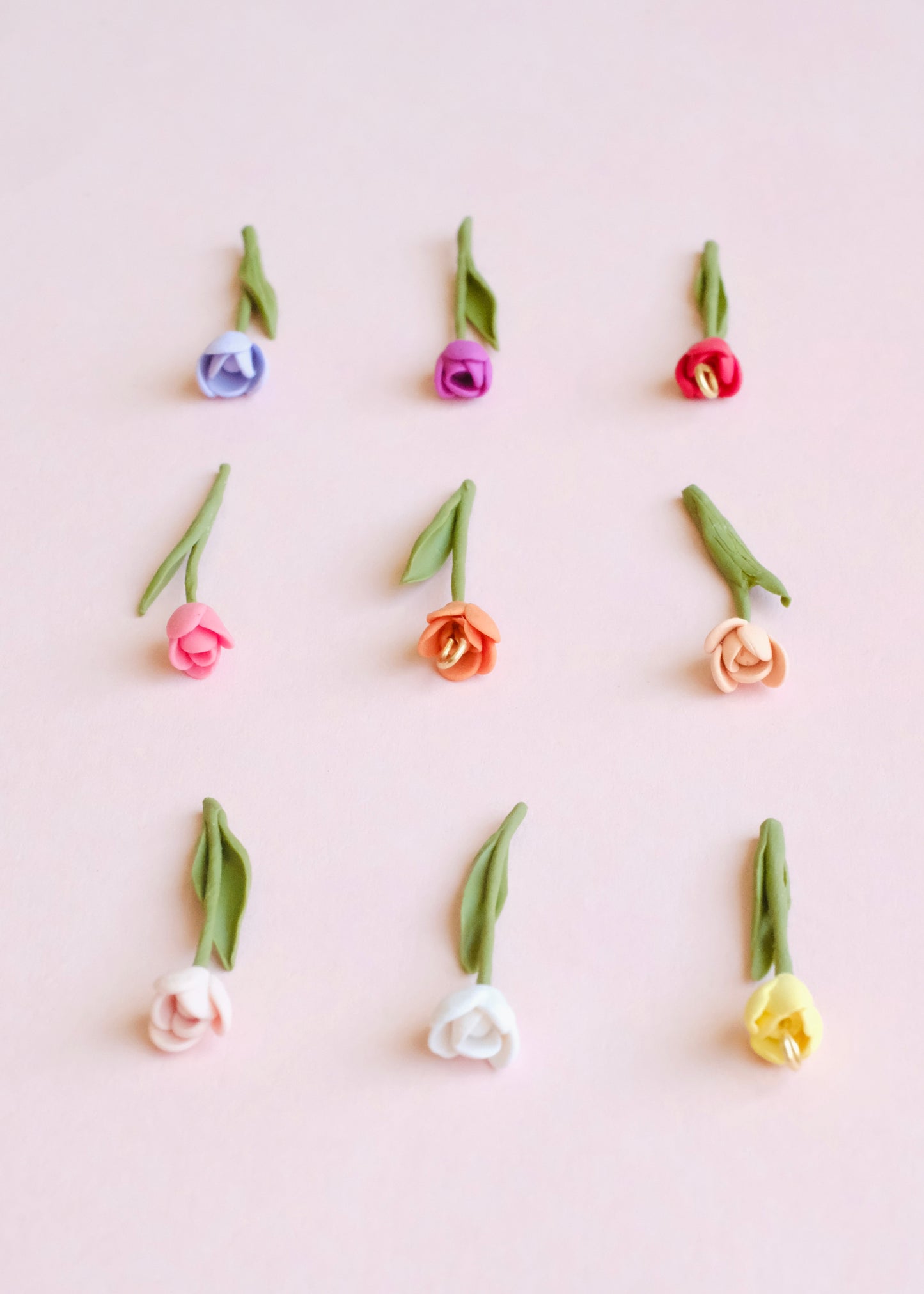 Tulip Bouquet Earrings