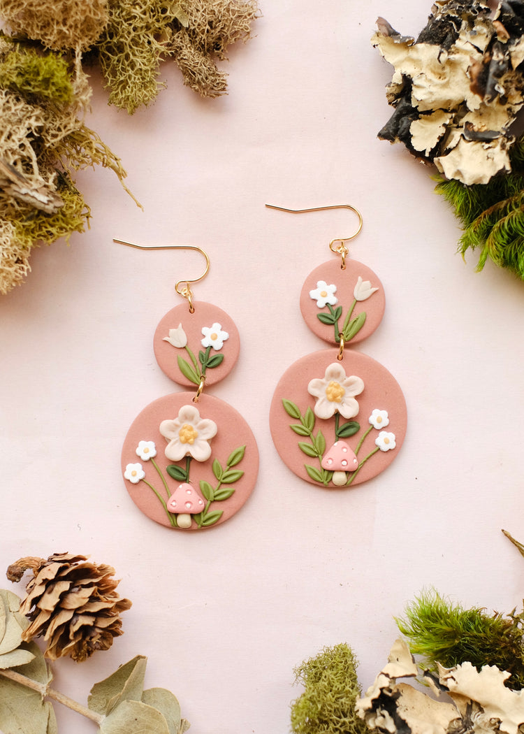 Woodland Shroom Earrings