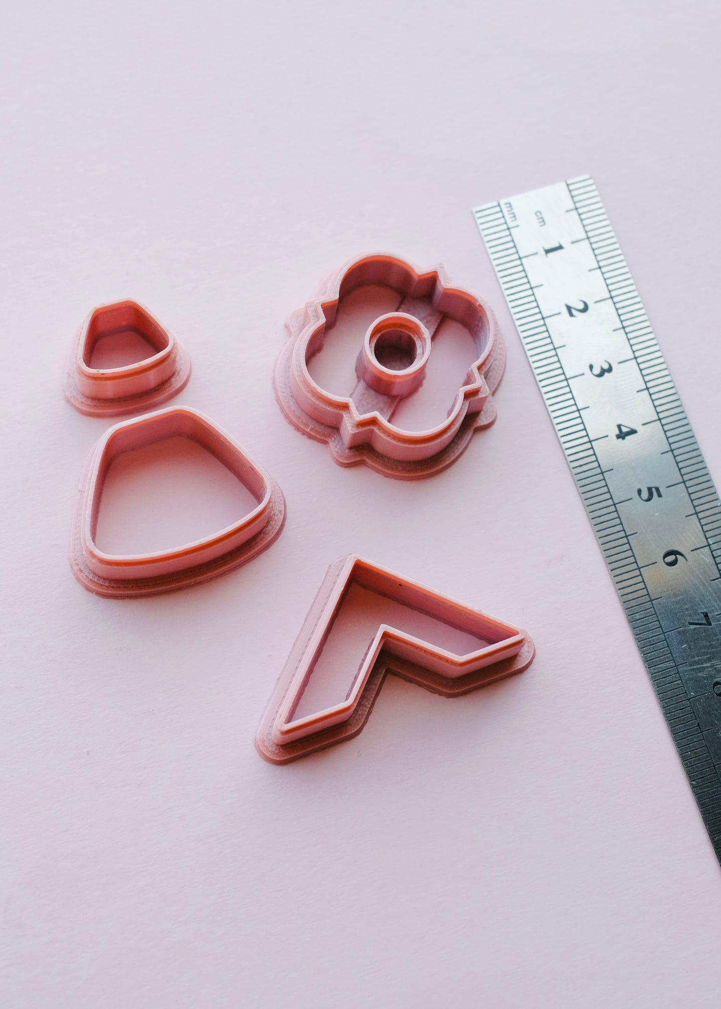 4 pc Shapes Clay Cutter S.H.