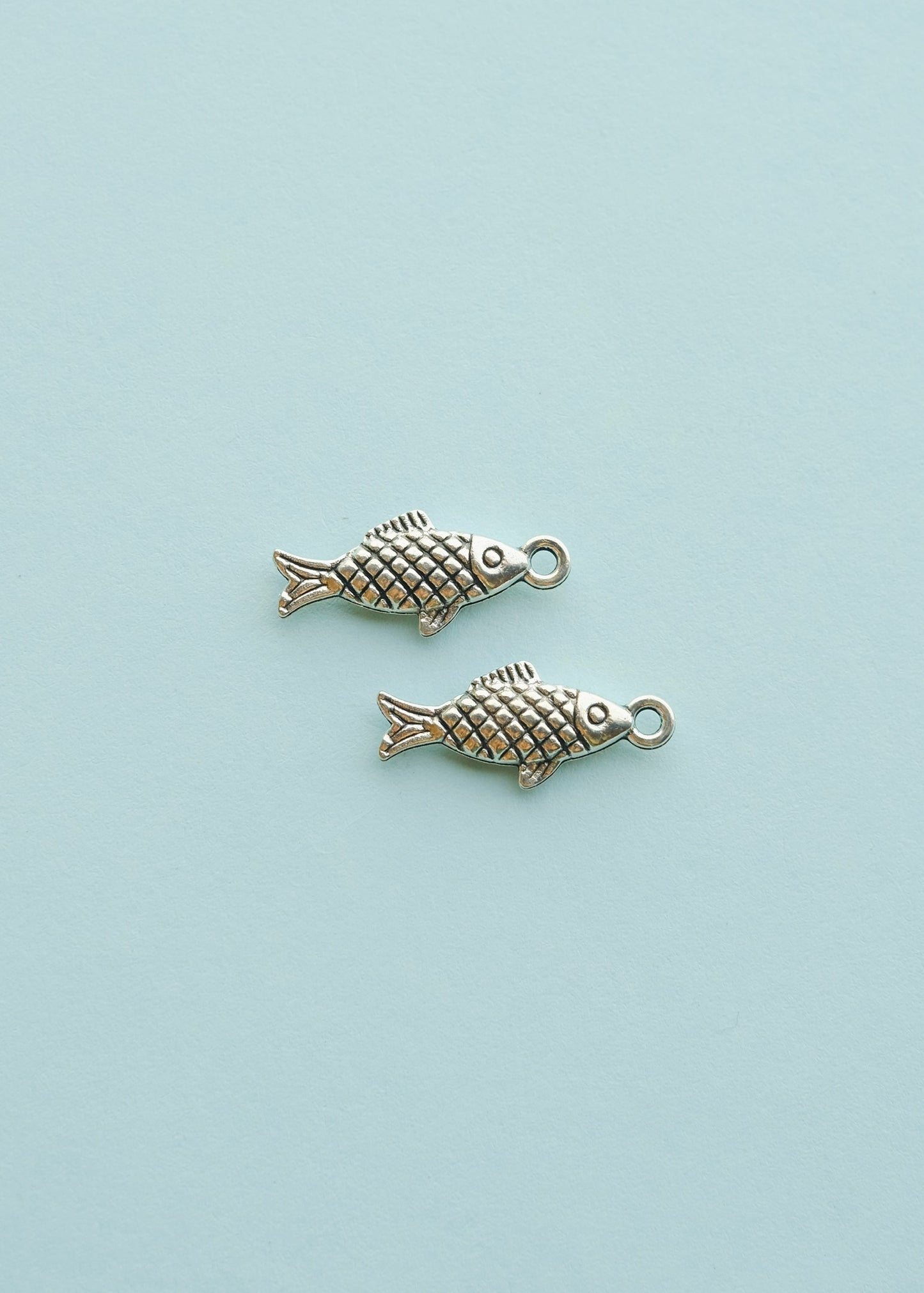 Silver Fish Charms S.H.