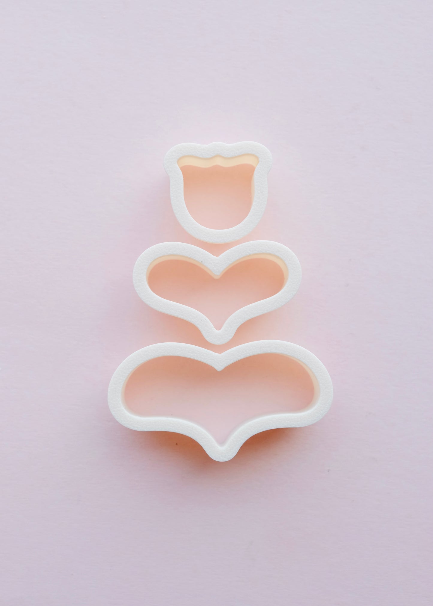 3 pc Flower Shape Clay Cutter S.H.