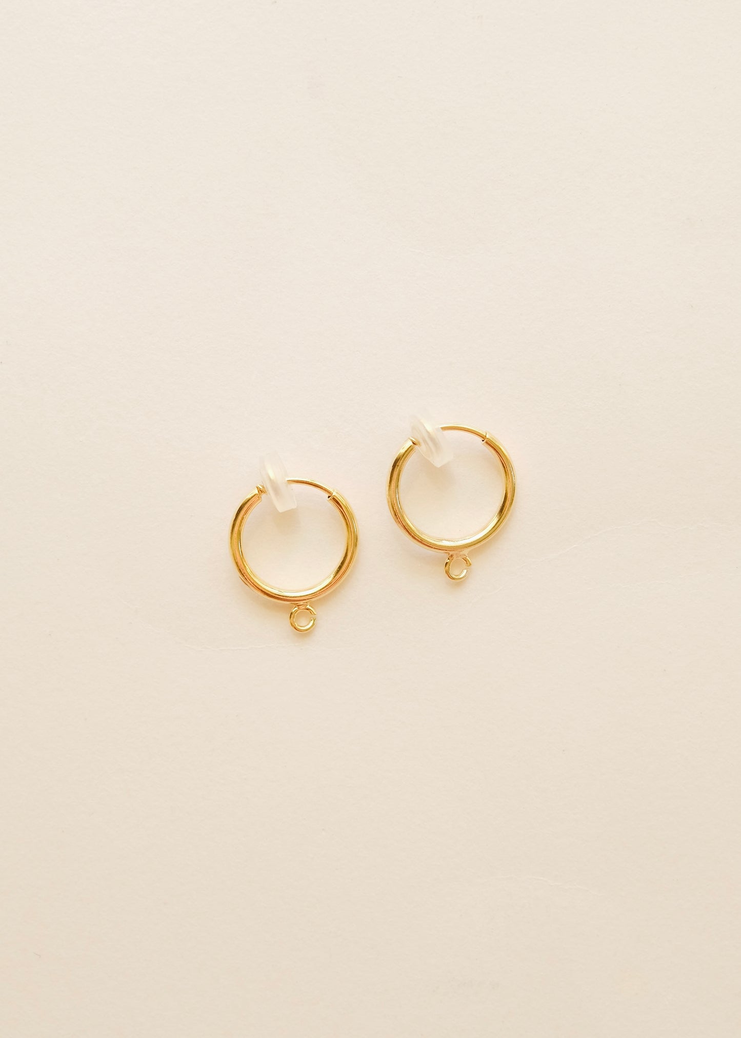 Gold-Plated Hoop Clip-ons Upgrade