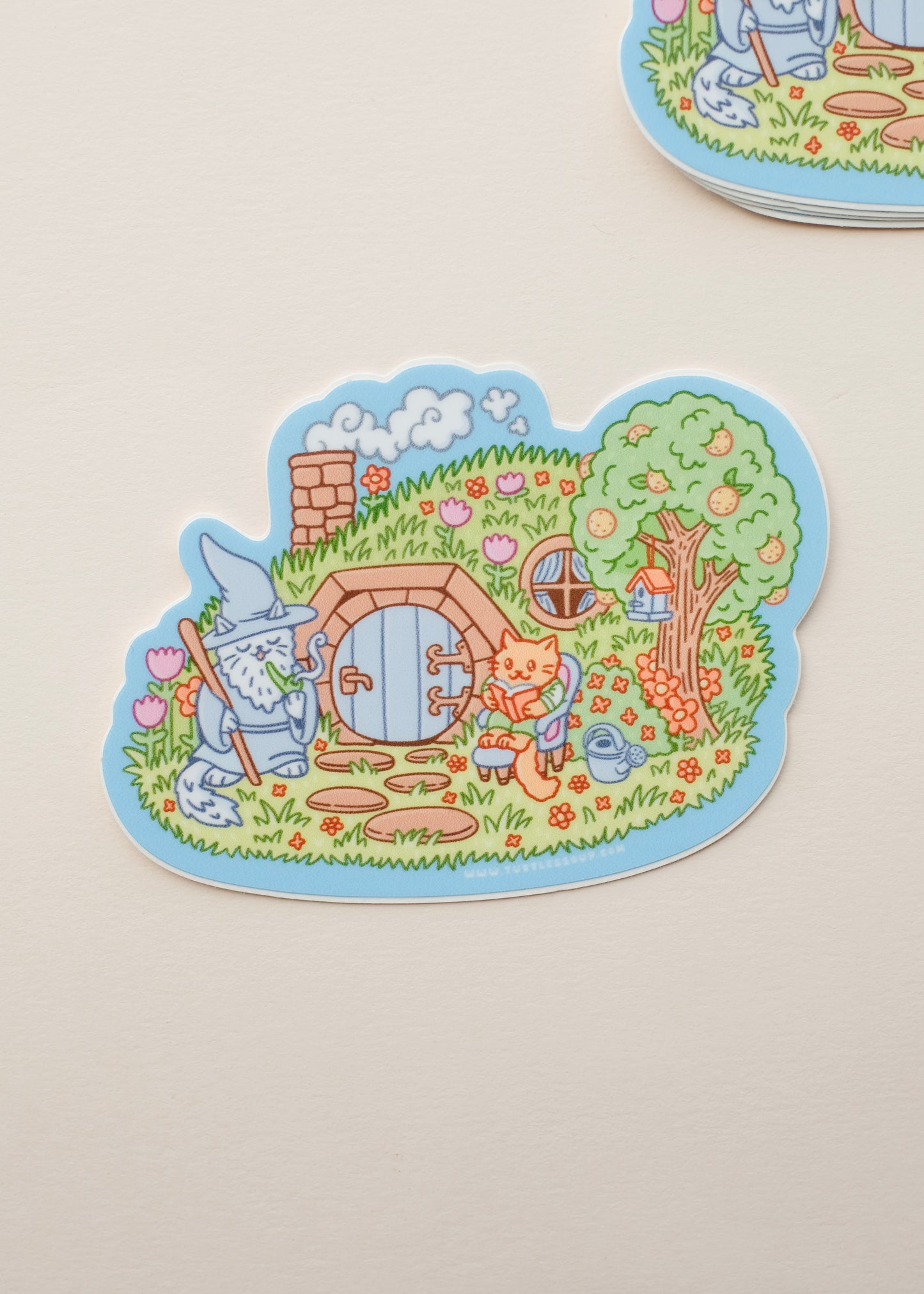 Cat Shire Sticker