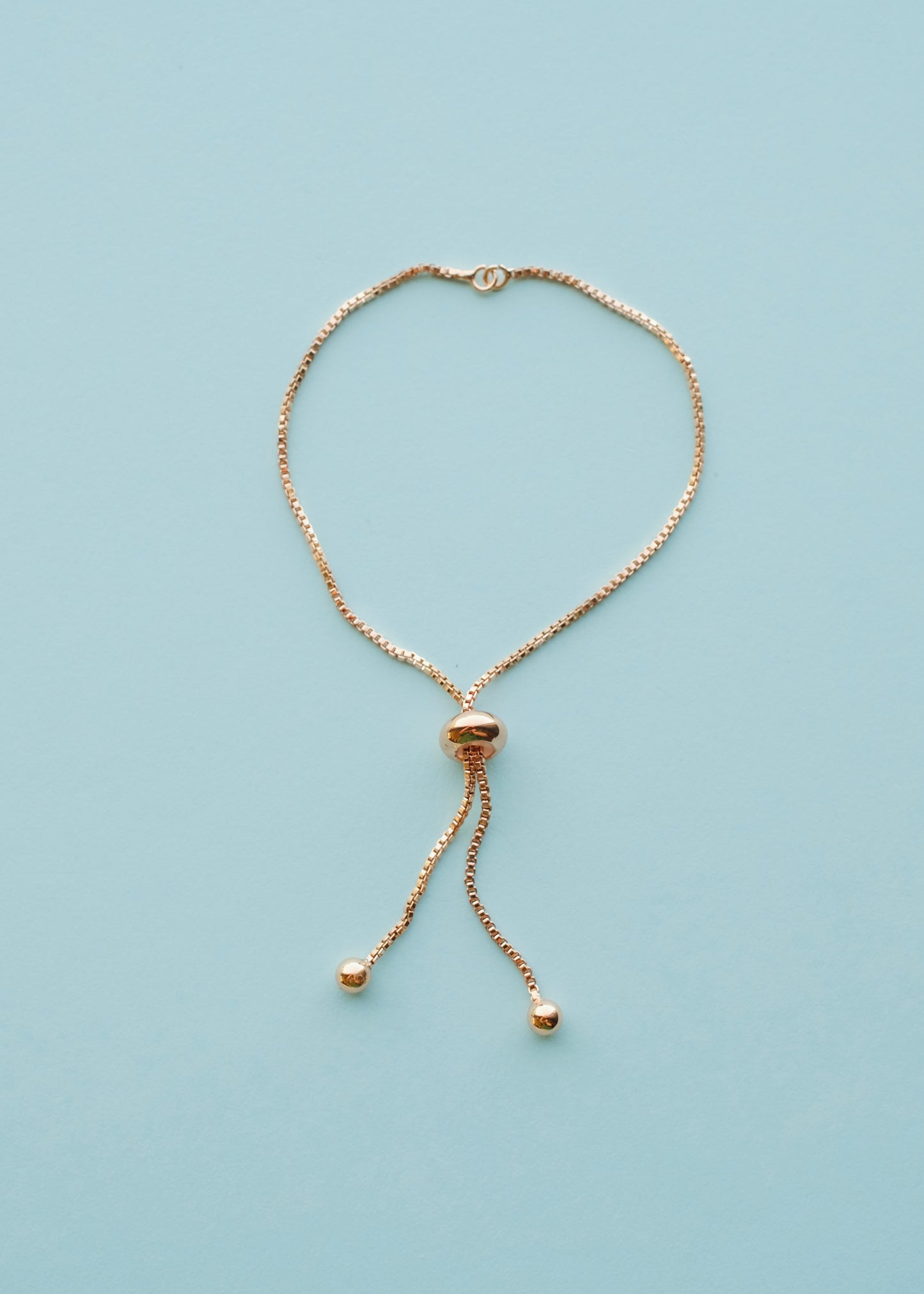 Rose Gold-Plated Bracelet Chain S.H.
