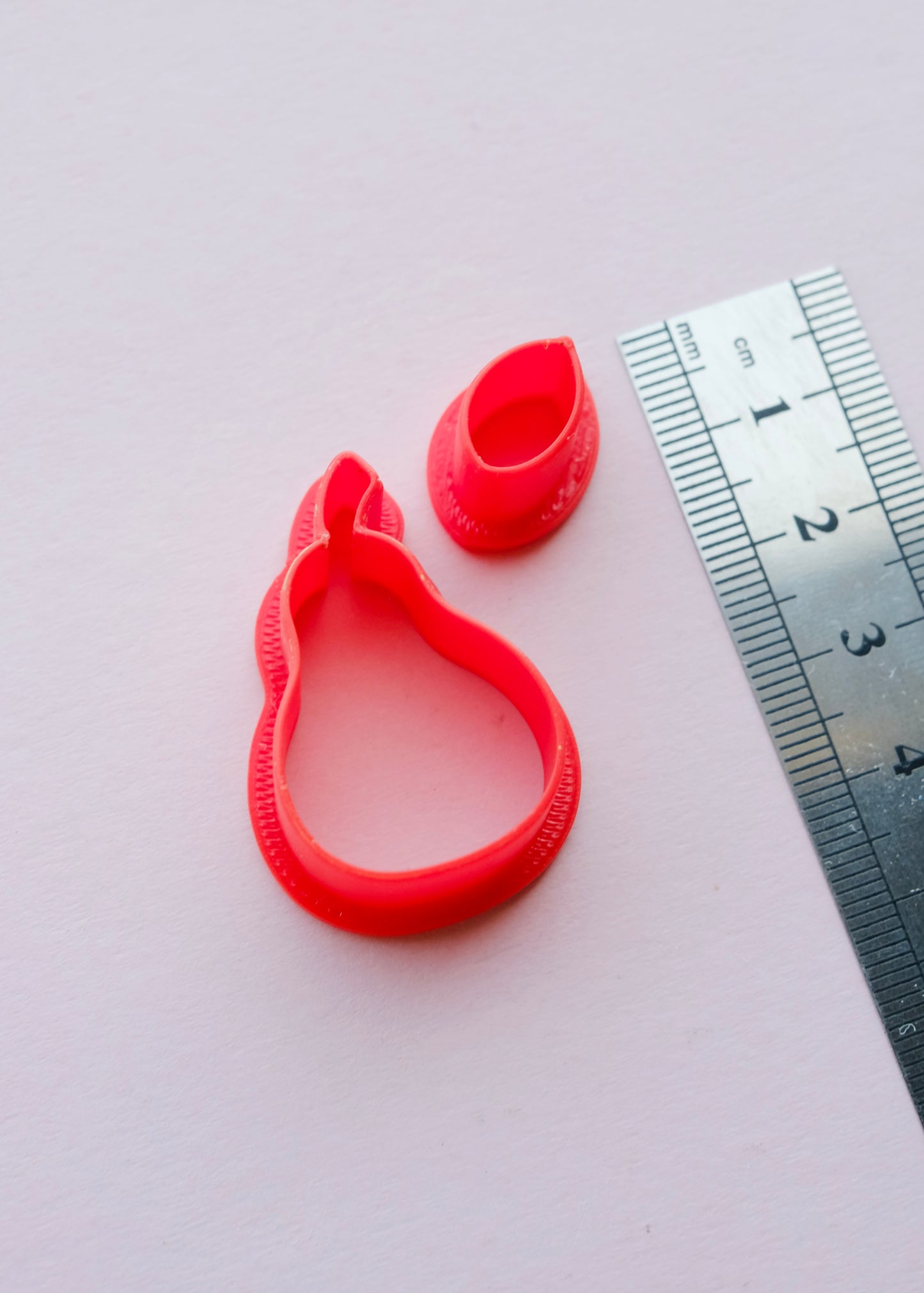 2 pc Pear Clay Cutter S.H.