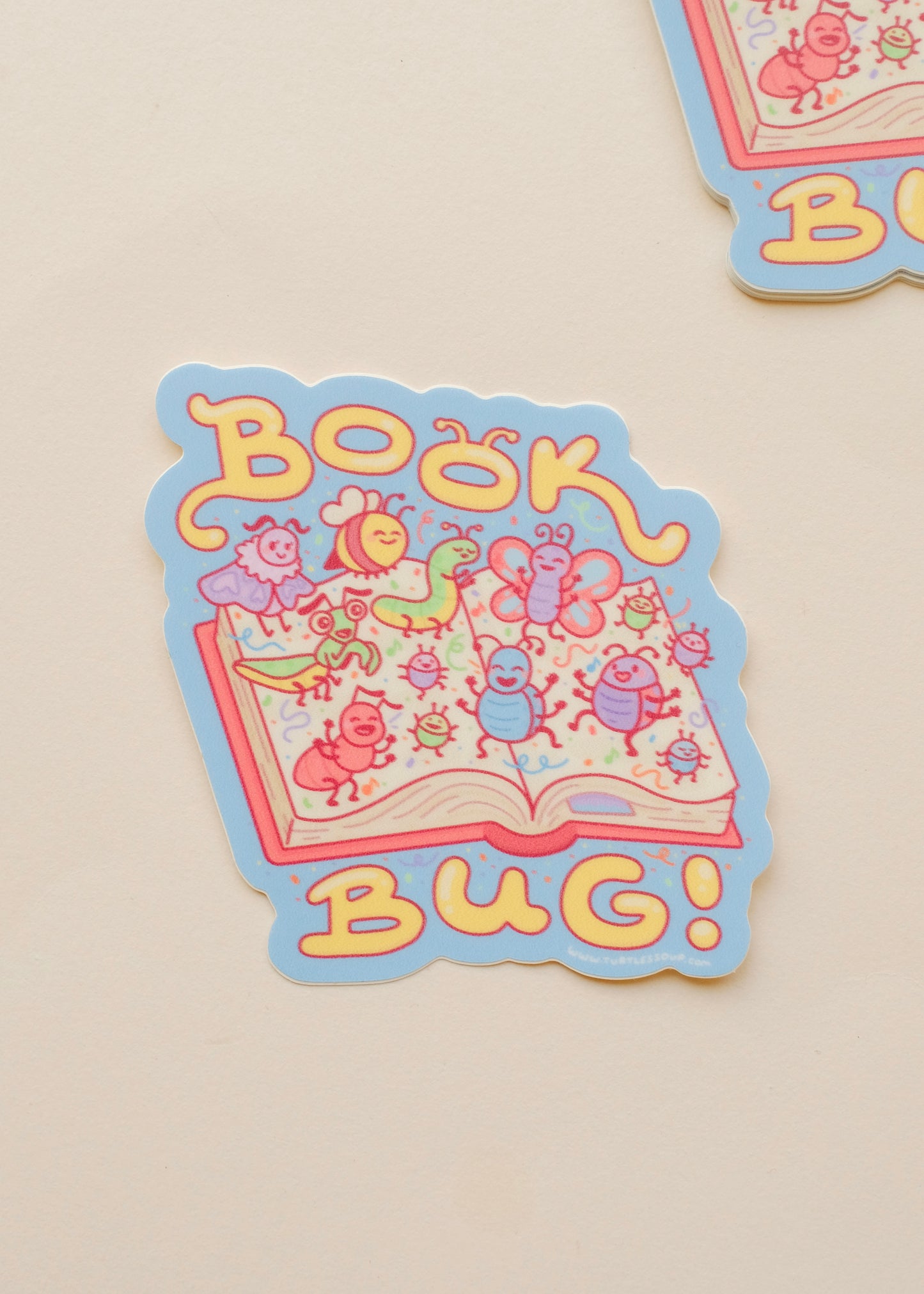 Book Bug Sticker ⋆LOW STOCK⋆