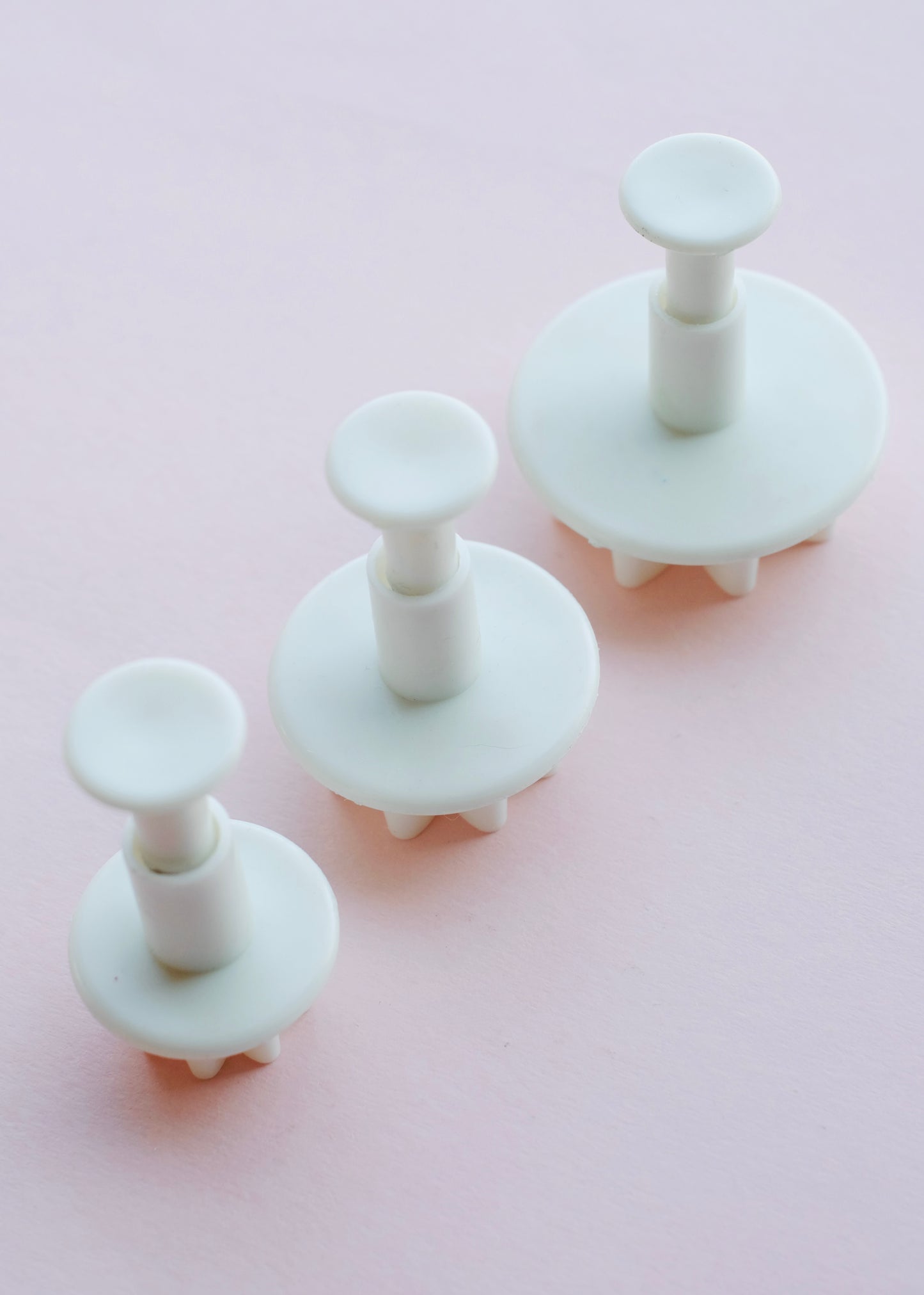 3 pc Flower Clay Cutters S.H.