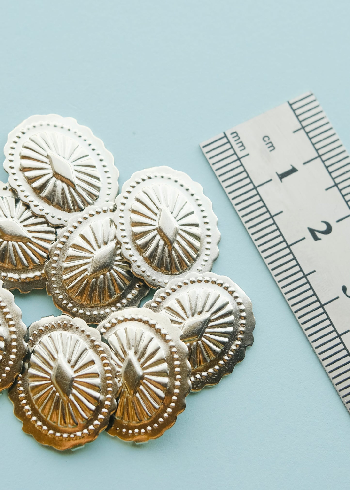 Western Silver Stud Embellishments S.H.