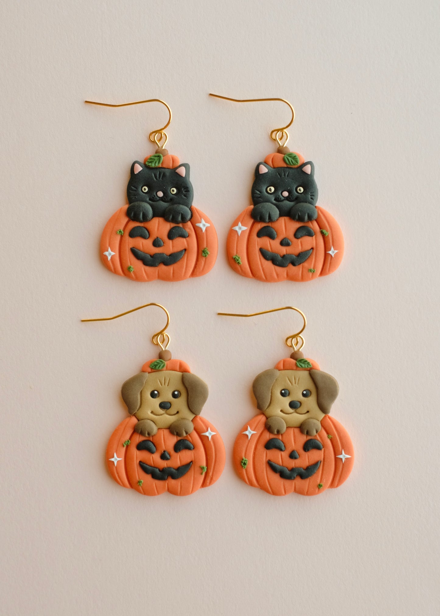 Pet Pumpkin Earrings
