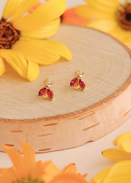 Ladybug Stud Earrings ⋆LAST ONE⋆