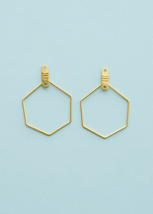 Brass Wire Hexagon Connector S.H.