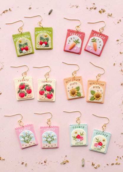 Mix & Match Seed Packet Earrings