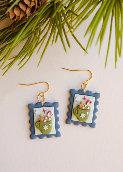 Holiday Stamp Earrings ⋆LOW STOCK⋆