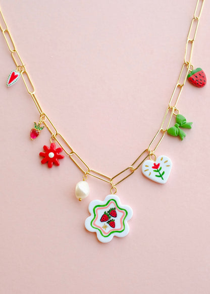 Strawberry Fields Charm Necklace ⋆LOW STOCK⋆