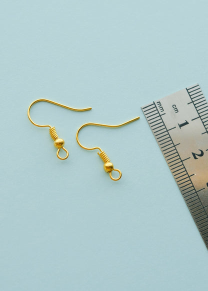 Gold-Plated French Hooks S.H.