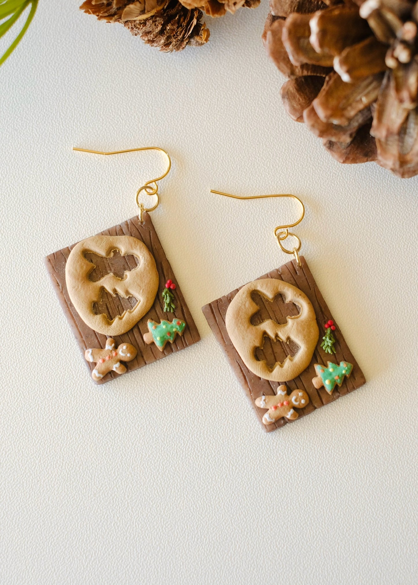 Holiday Cookie Earrings