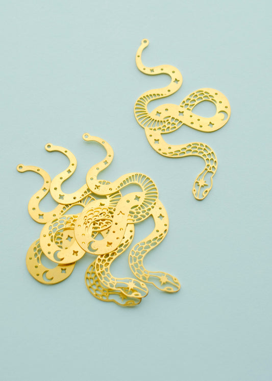 Celestial Snake Brass Pendants S.H.