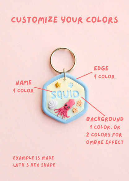 Custom Pet Tag Keychain