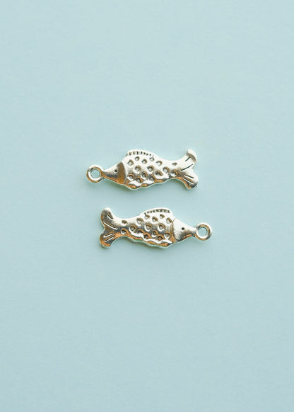 Silver Fish Charms S.H.
