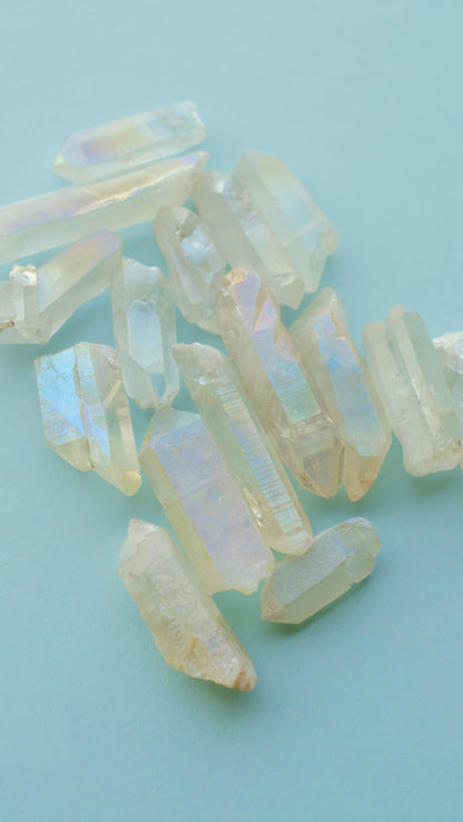 Angel Aura Quartz Crystal Beads S.H.