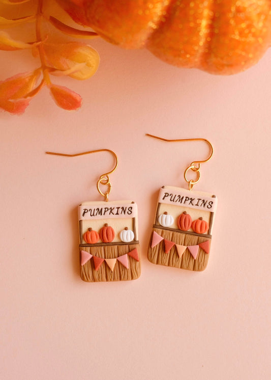 Pumpkin Stand Earrings ⋆LOW STOCK⋆