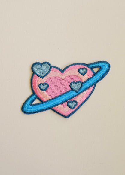 Heart Planet Patch