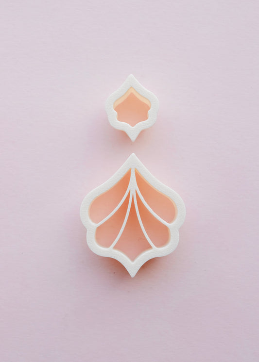 2 pc Fancy Shape Clay Cutter S.H.