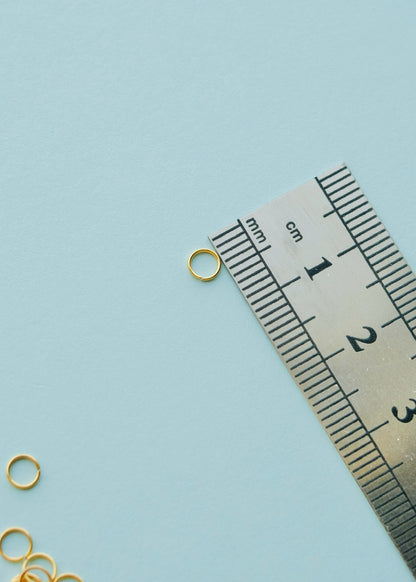 Gold-Plated 4mm Jump Rings S.H.