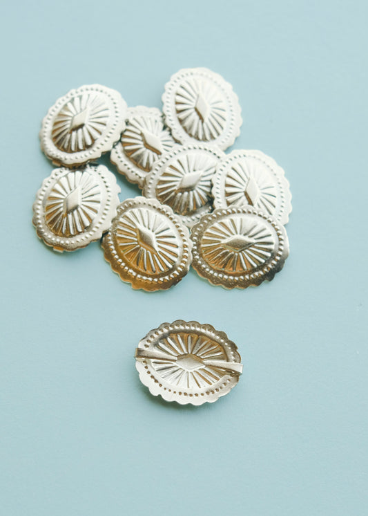 Western Silver Stud Embellishments S.H.