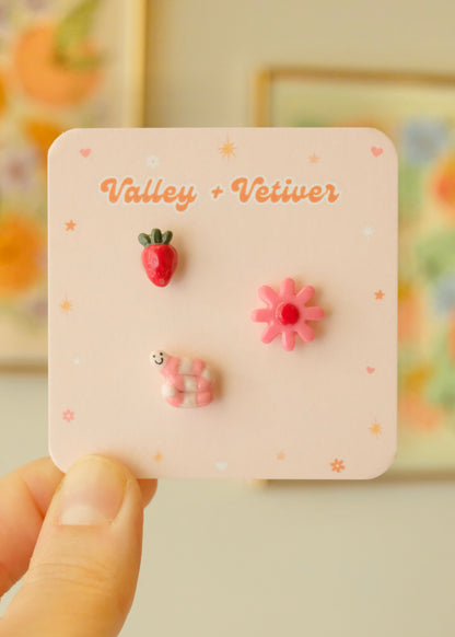 Pack of 3 Tiny Pin Pals ⋆LOW STOCK⋆