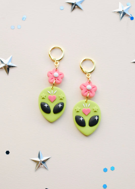 Alien Blossom Earrings