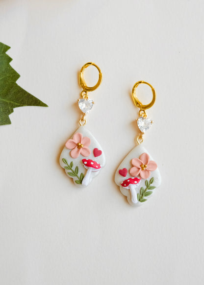 Mushroom Love Earrings