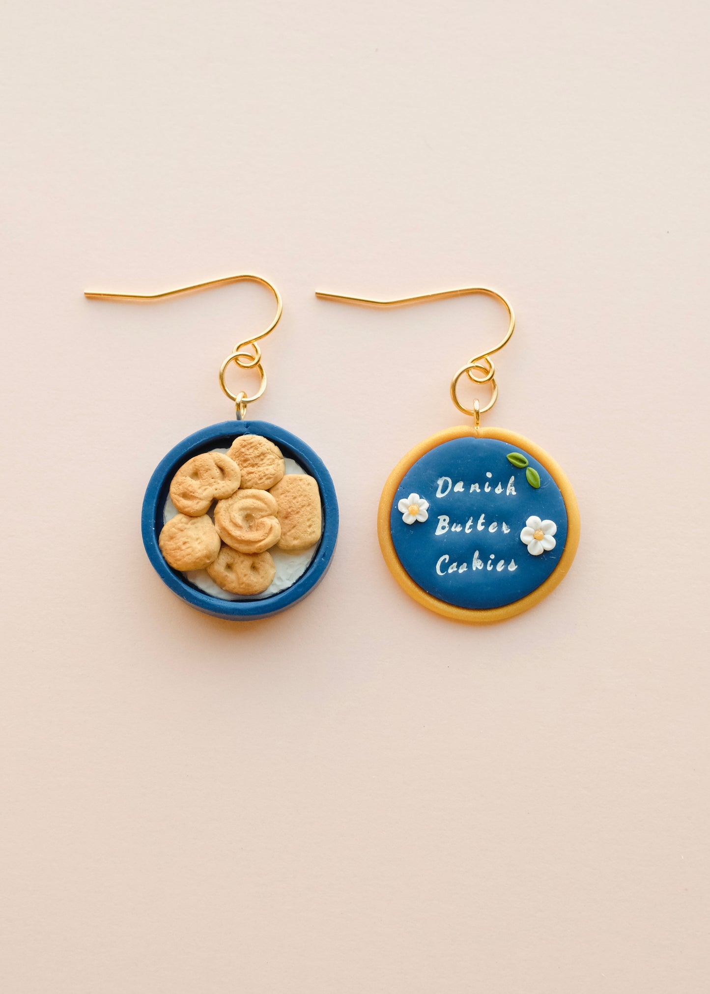 Danish Butter Cookie Earrings