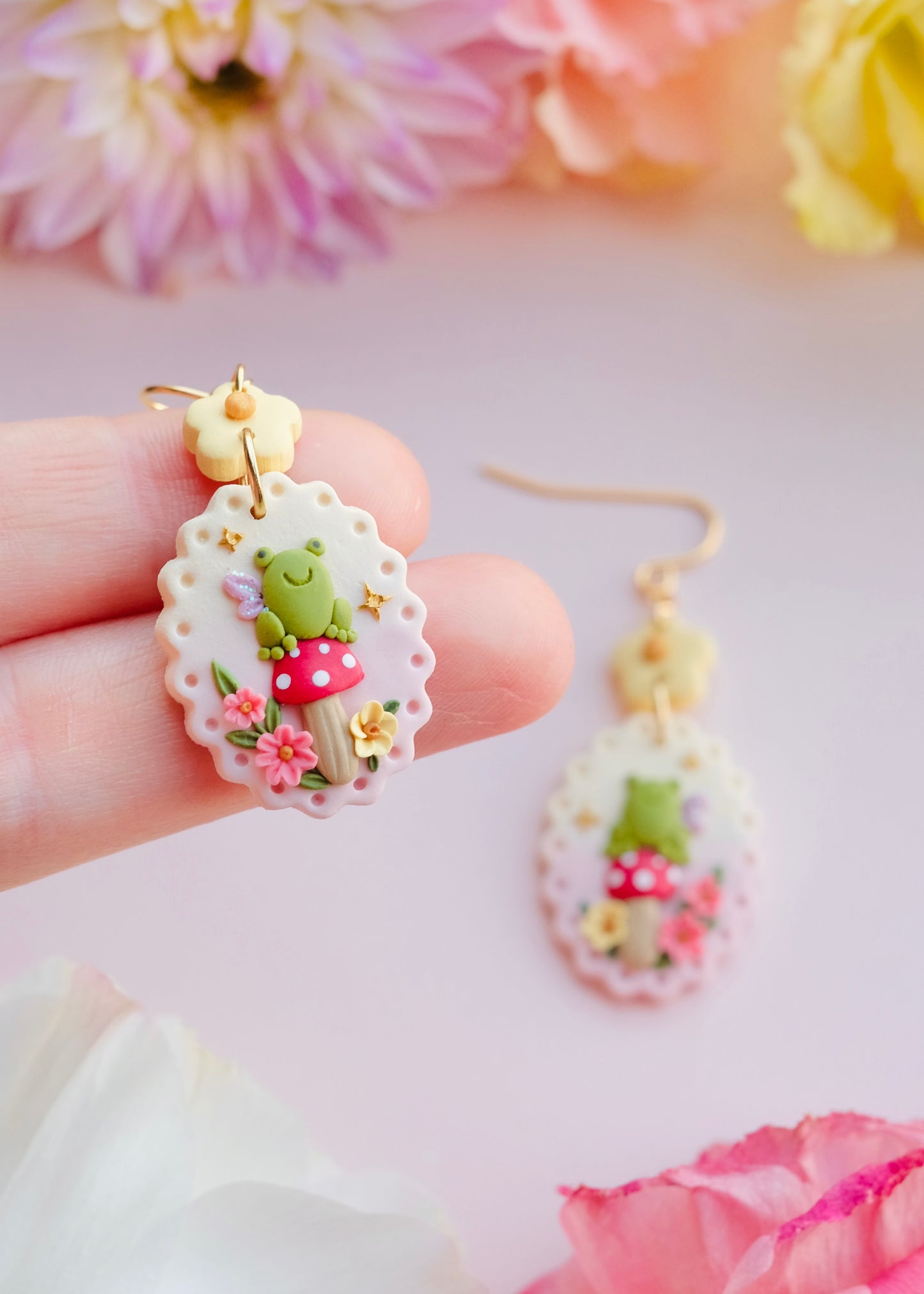 Frog Fairy Earrings