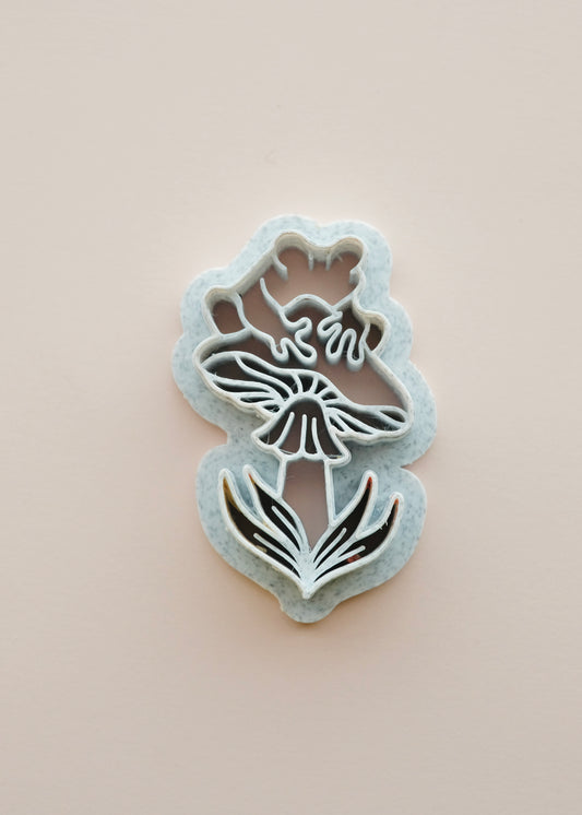 Frog Mushroom Clay Cutter S.H.