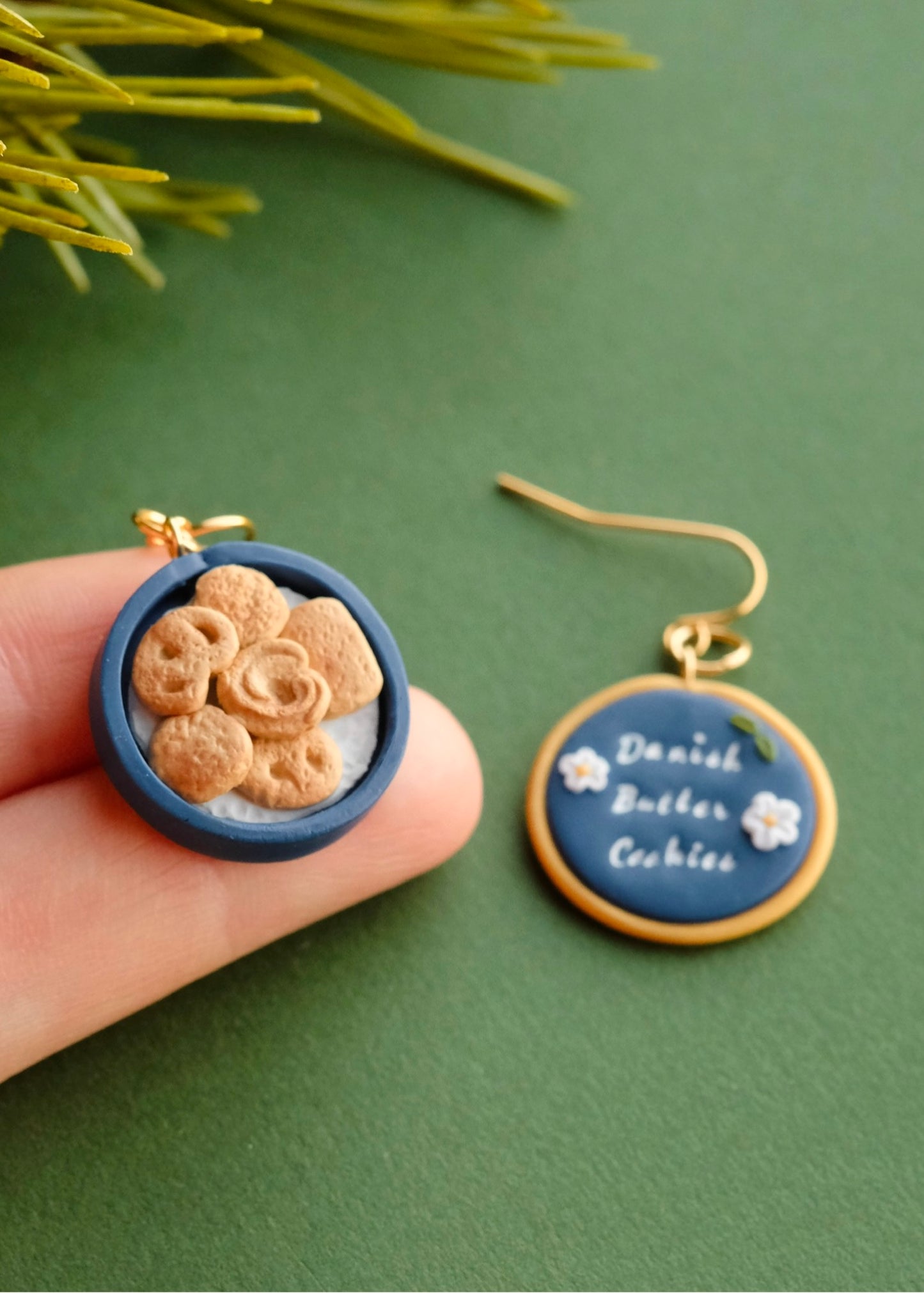 Danish Butter Cookie Earrings