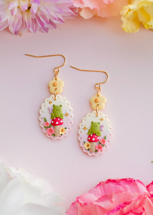 Frog Fairy Earrings