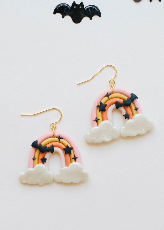 Spooky Rainbow Earrings