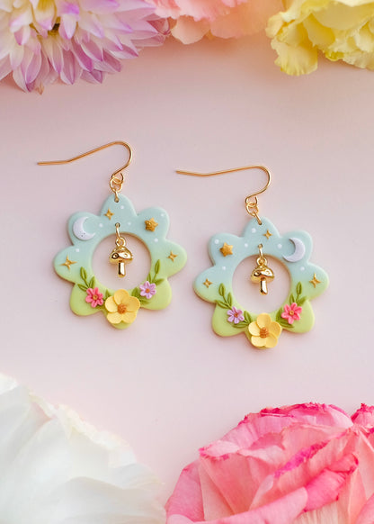 Magical Mushroom Earrings