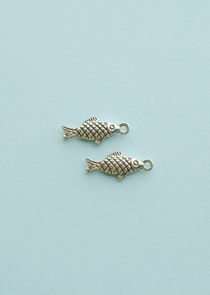 Silver Fish Charms S.H.