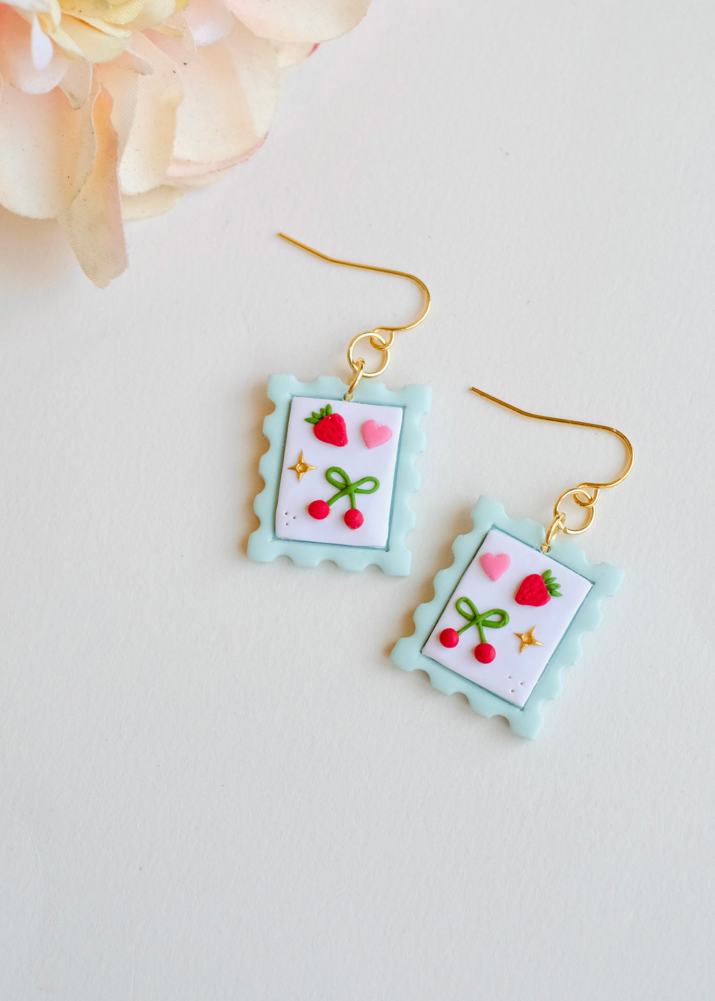 Valentine Stamp Earrings