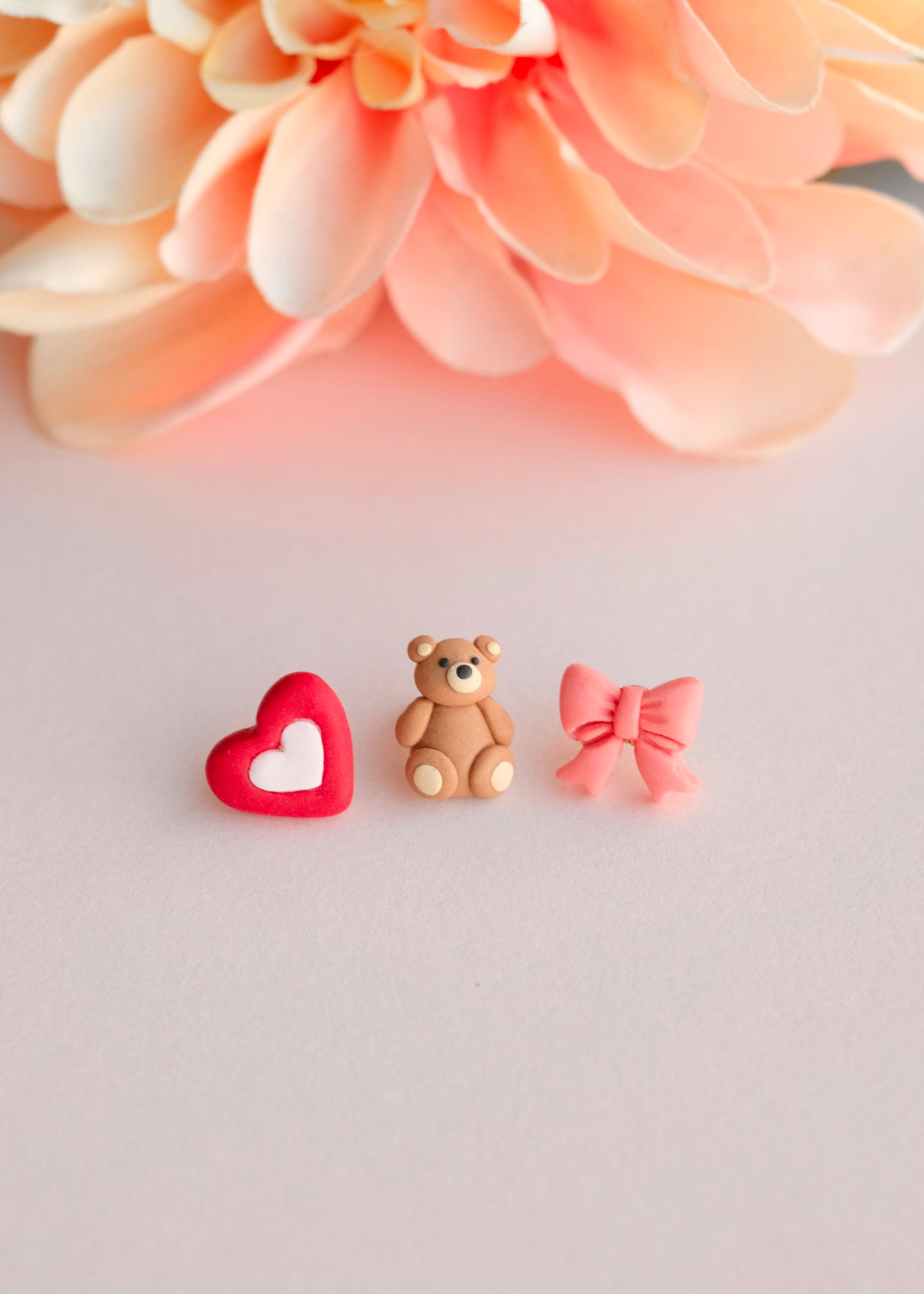 Pack of 3 Mini Valentine Pins